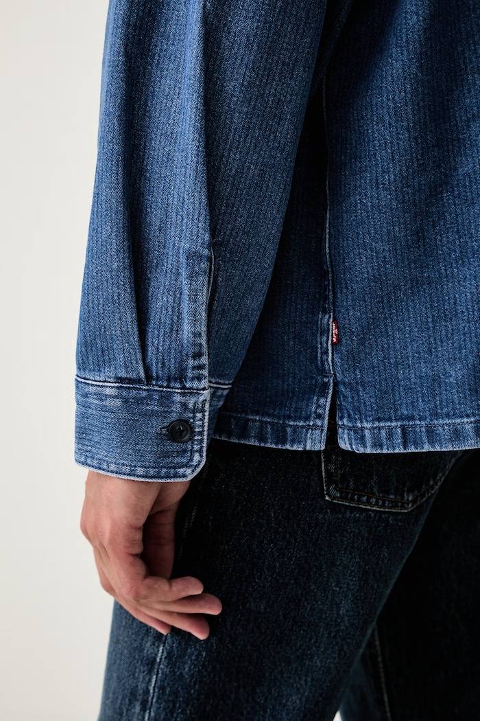 Levi's košulja za muškarce traper WALLER RELAX 0086H plava