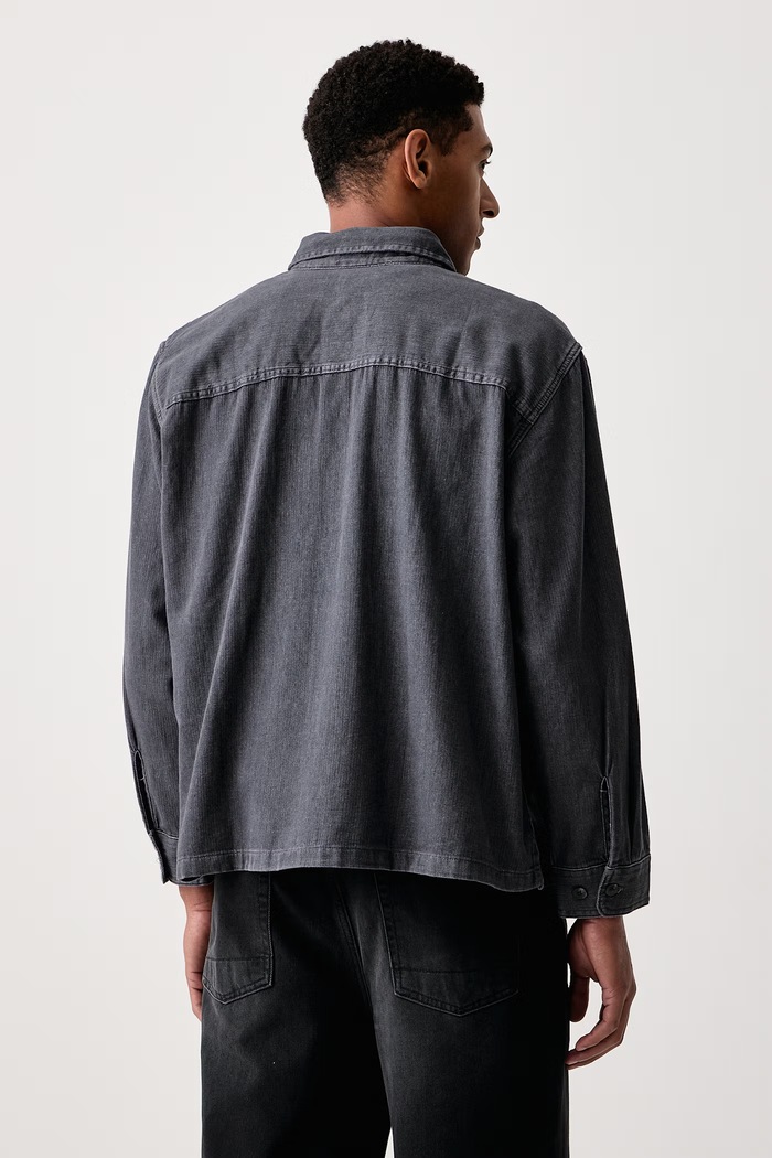 Odzież Levi's Koszula męska jeansowa WALLER RELAX 0086H szary