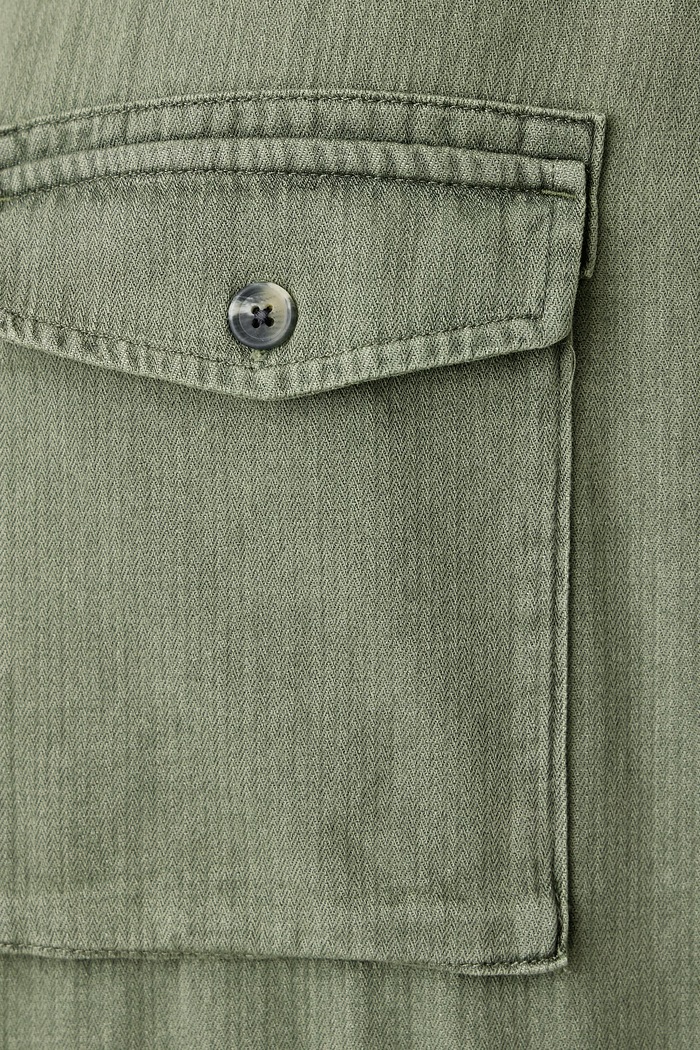 Koszula męska jeansowa WALLER RELAX Levi's zielony 0086H