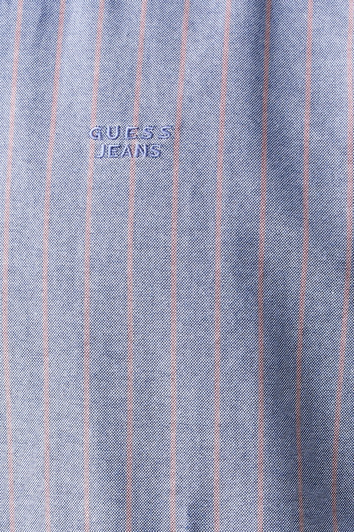 Guess Jeans koszula męska bawełniana M6YH04.W2841 niebieski