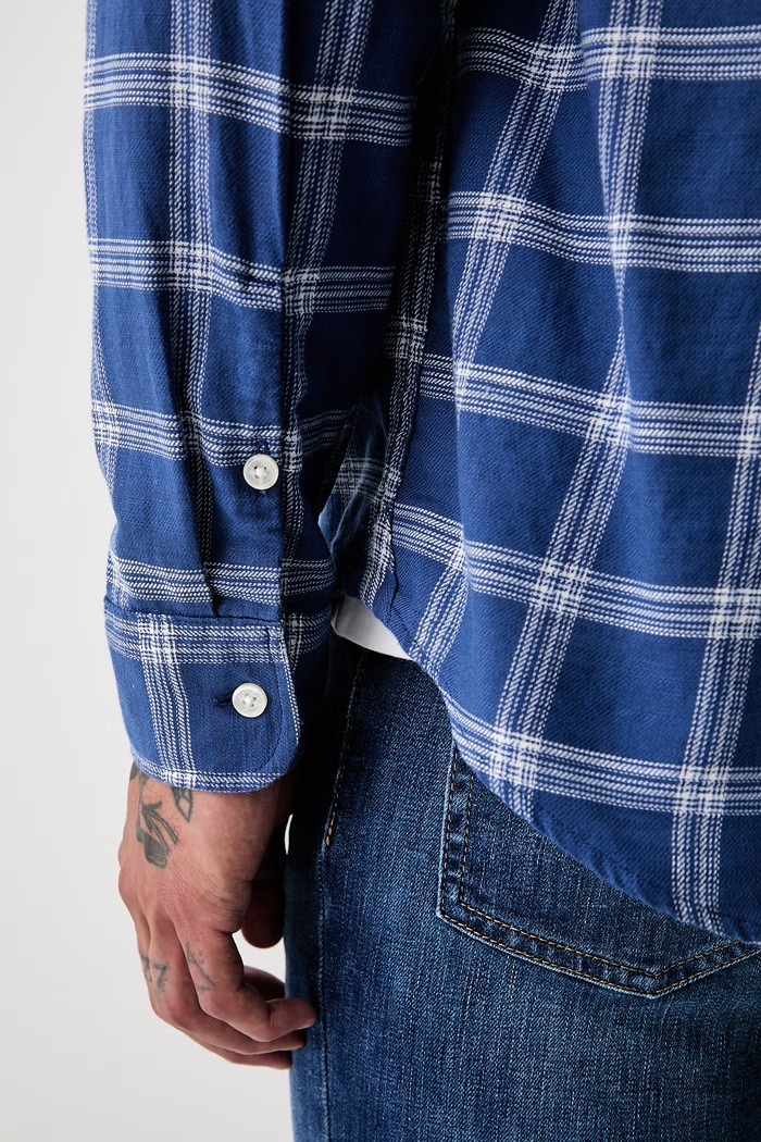 Tommy Jeans košile pánská bavlněná DM0DM23139