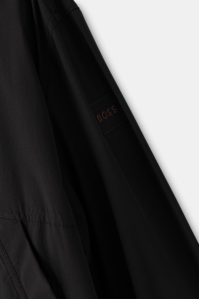 Одежда BOSS Orange короткая куртка для мужчин Layok_M 50565956 чёрный