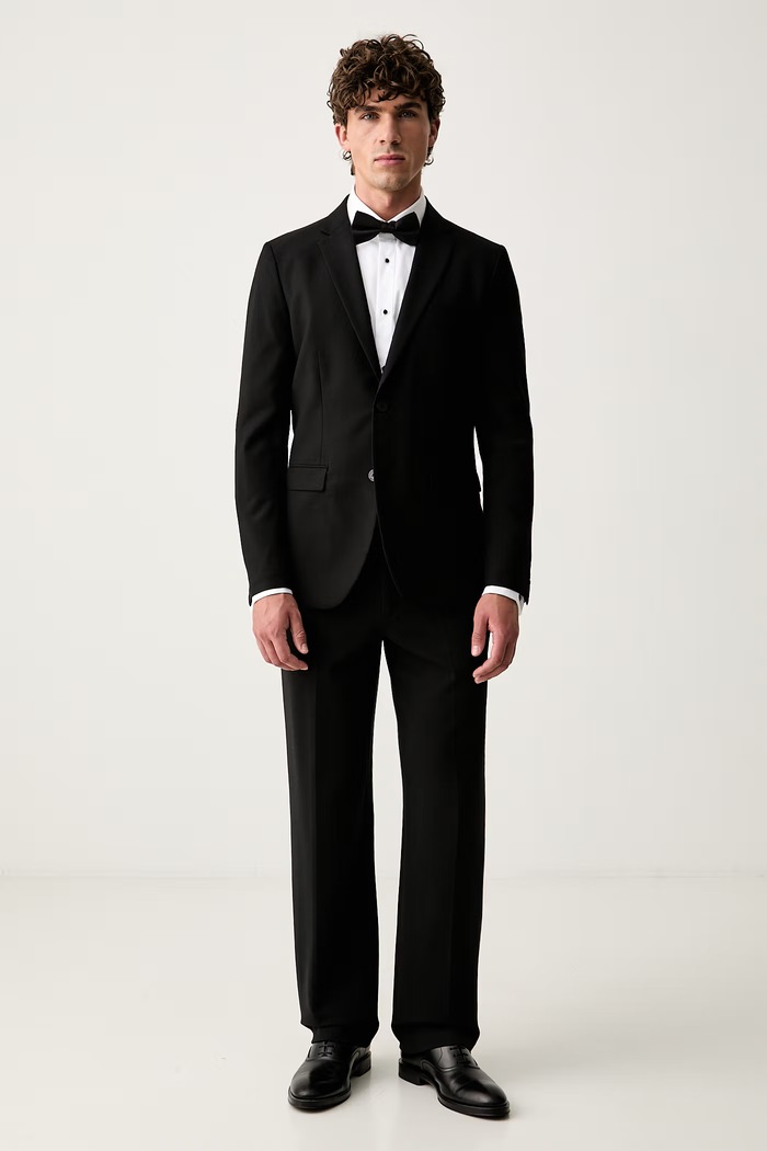 BOSS srajca moška bombažna H-HANK-TUX4-B1-C-263 50568941 bela AW26