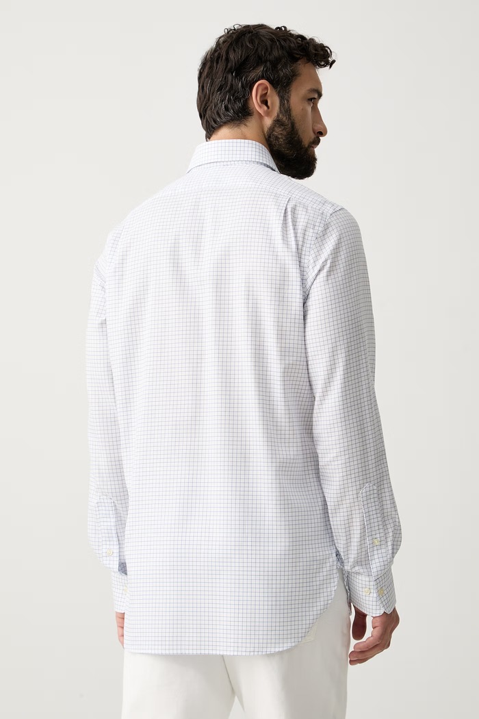 Odzież Polo Ralph Lauren koszula męska bawełniana 712B22543 biały