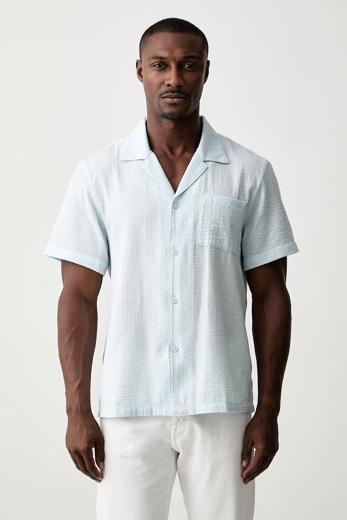 BOSS košeľa pánska s bavlnou Relax_Shirt modrá 50561168