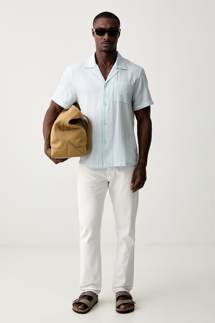 BOSS košeľa pánska s bavlnou Relax_Shirt 50561168 modrá AW26