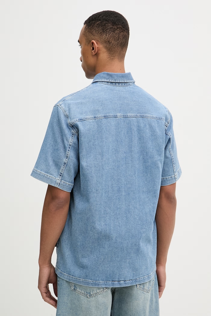 Îmbrăcăminte Marc O'Polo cămașă pentru bărbați, din denim 5000014235 albastru