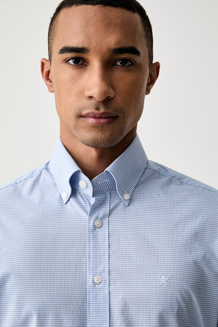 Hackett London koszula męska niebieski HM3010749