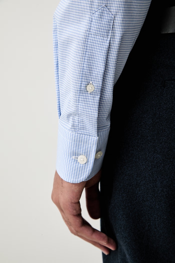 Hackett London koszula męska HM3010749 niebieski