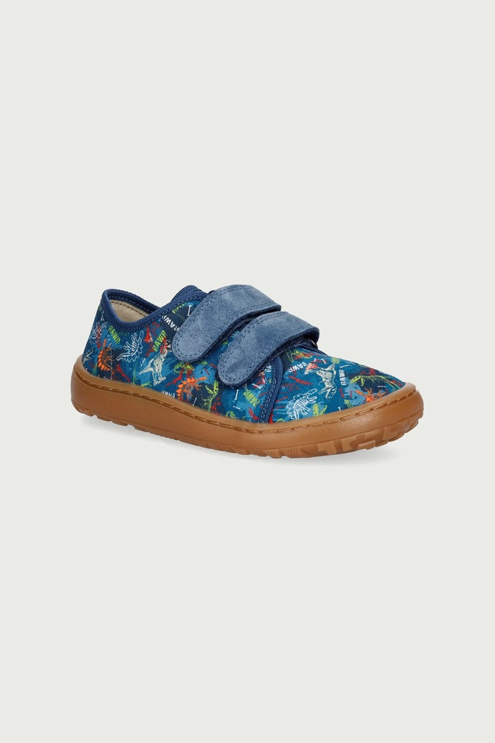 Froddo Παντόφλες Παιδικές BAREFOOT CANVAS μπλε G1700440.B.25.30