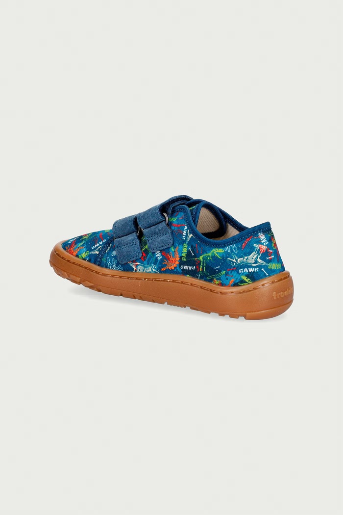 Αγορίστικα Froddo Παντόφλες Παιδικές BAREFOOT CANVAS G1700440.B.25.30 μπλε