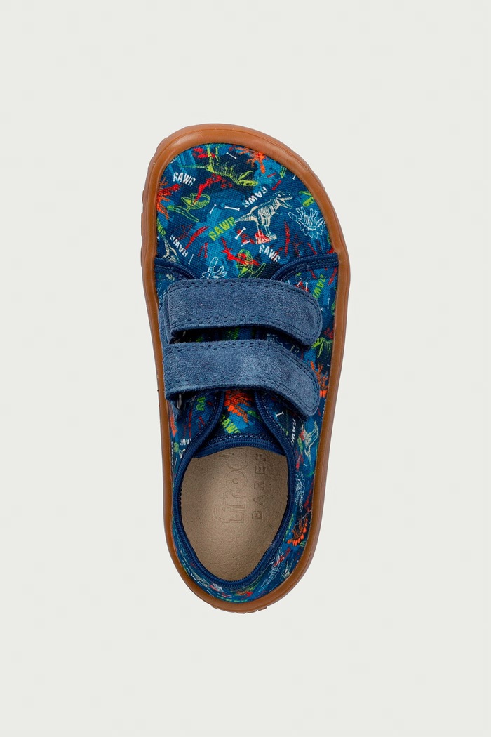 Παντόφλες Παιδικές BAREFOOT CANVAS Froddo G1700440.B.25.30 μπλε