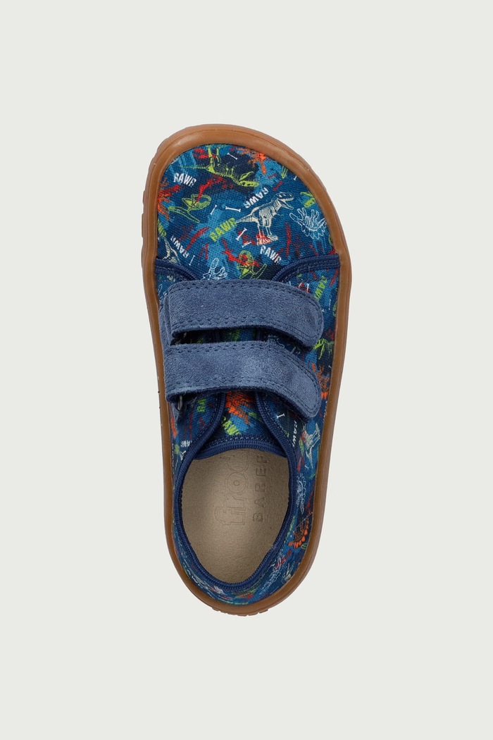 Παντόφλες Παιδικές BAREFOOT CANVAS Froddo G1700440.B.25.30 μπλε