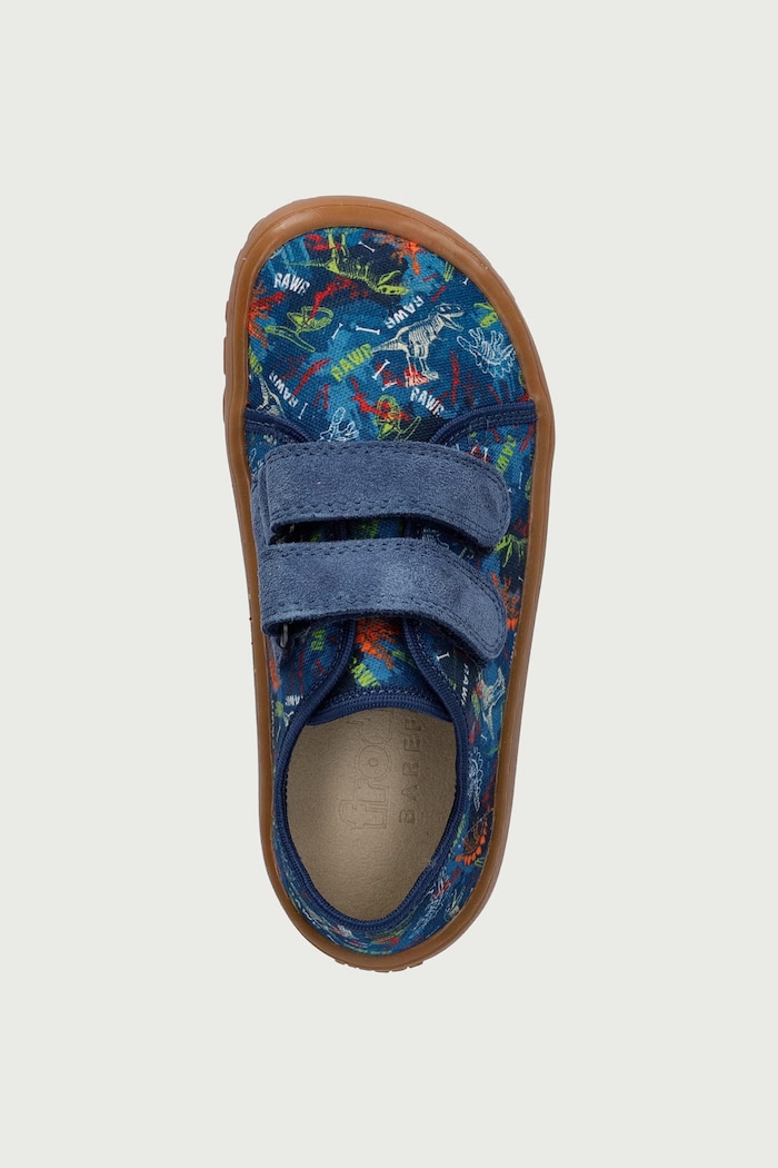 Kapcie dziecięce BAREFOOT CANVAS Froddo G1700440.B.25.30 niebieski