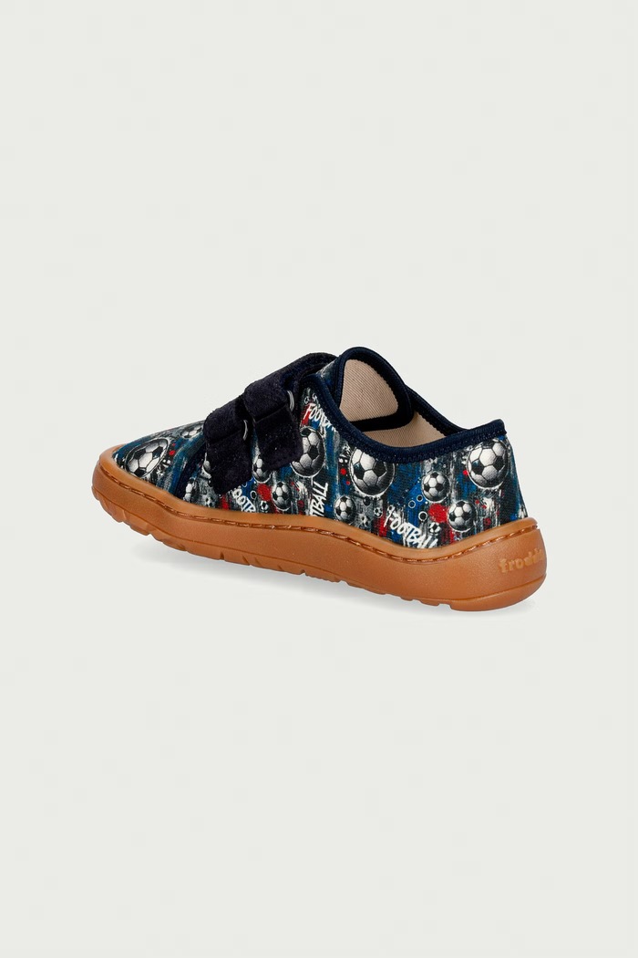 Αγορίστικα Froddo Παντόφλες Παιδικές BAREFOOT CANVAS G1700440.B.25.30 σκούρο μπλε
