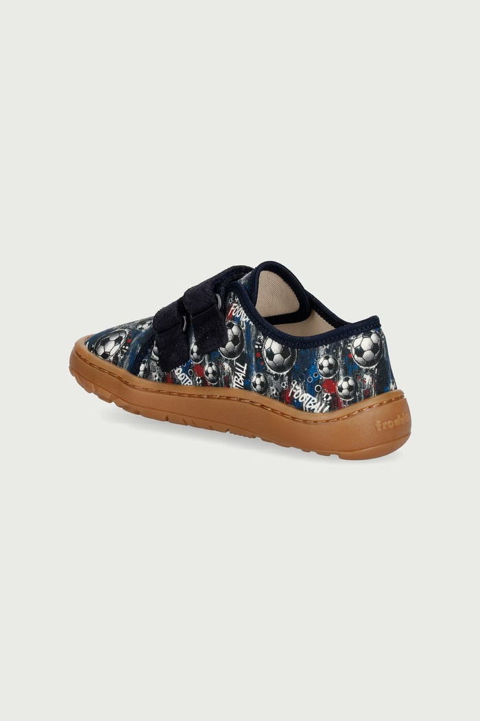 Αγορίστικα Froddo Παντόφλες Παιδικές BAREFOOT CANVAS G1700440.B.25.30 σκούρο μπλε