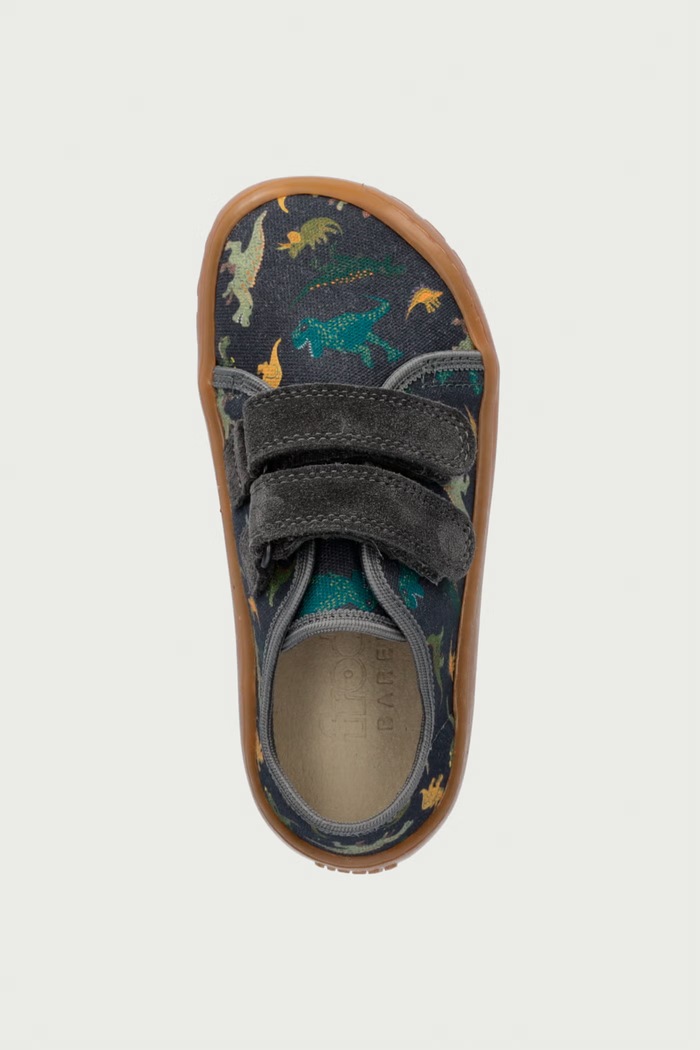 Kapcie dziecięce BAREFOOT CANVAS Froddo G1700440.B.25.30 szary