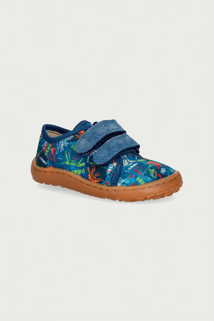 Froddo Παντόφλες Παιδικές BAREFOOT CANVAS μπλε G1700440.B.20.24