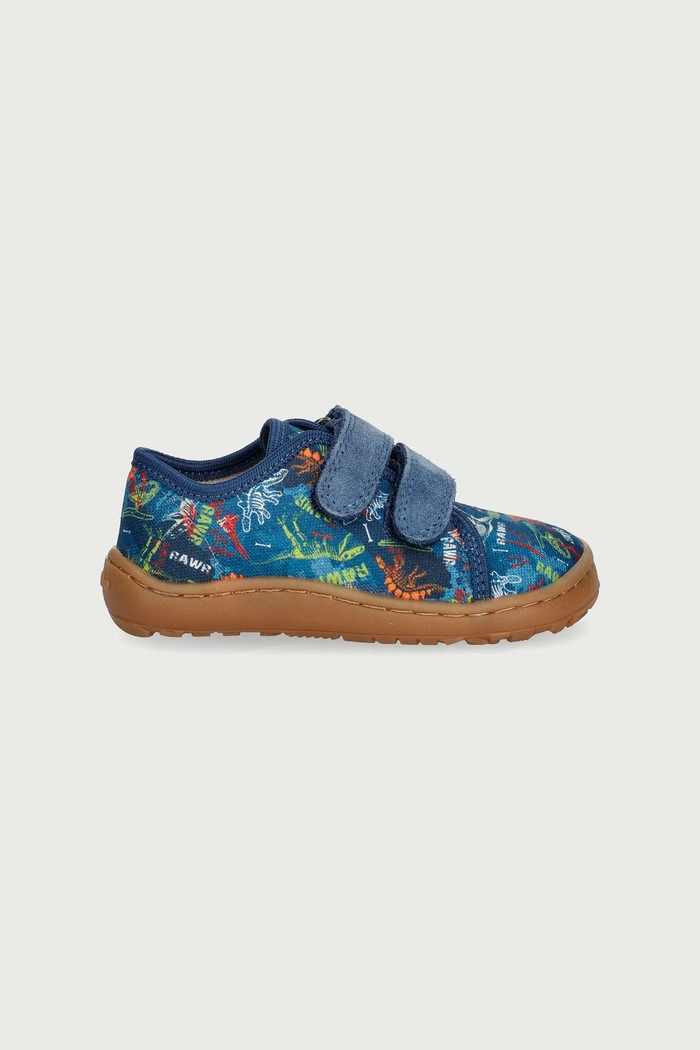 Froddo Παντόφλες Παιδικές BAREFOOT CANVAS G1700440.B.20.24 μπλε AW26