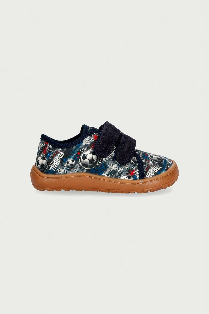 Froddo Παντόφλες Παιδικές BAREFOOT CANVAS G1700440.B.20.24 σκούρο μπλε AW26