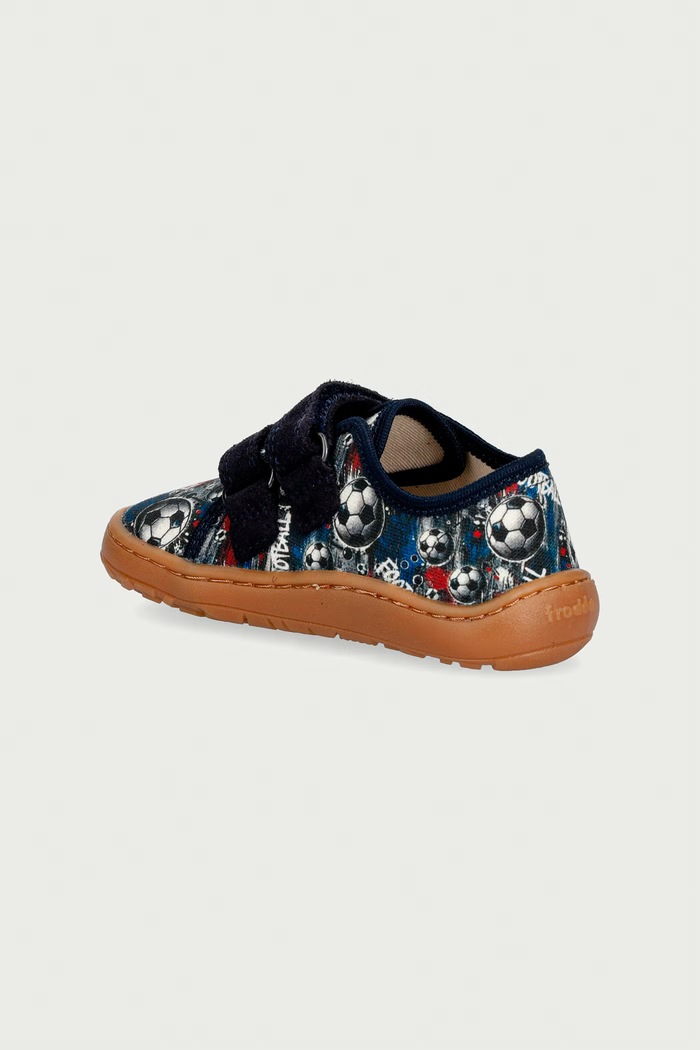 Αγορίστικα Froddo Παντόφλες Παιδικές BAREFOOT CANVAS G1700440.B.20.24 σκούρο μπλε