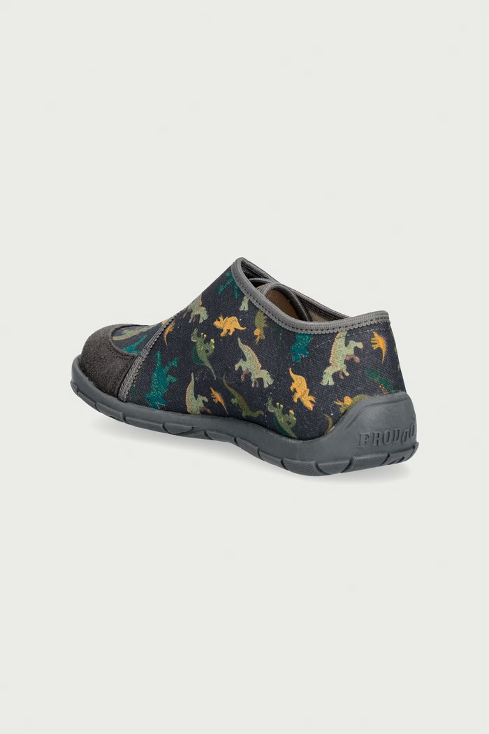 Chłopiec Froddo Kapcie dziecięce CLASSIC SLIPPERS G1700450.B.25.30 szary