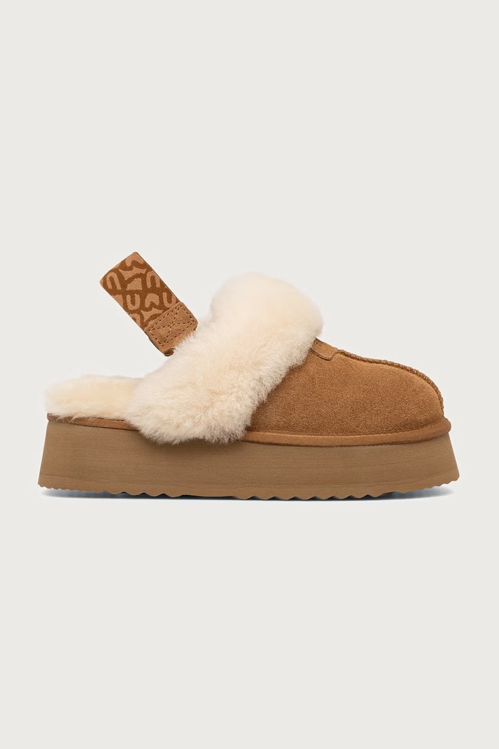 Everau Παντόφλες Γυναικεία σουέτ FANTAIL FANTAIL καφέ AW26