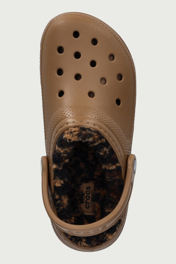 Klapki damskie Classic Animal Crocs 215015.2EY brązowy