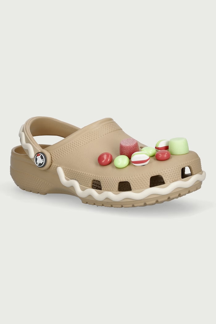 Crocs Klapki mules damskie Classic Ginger Bread beżowy 214018.205