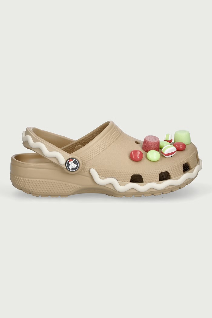 Crocs Klapki mules damskie Classic Ginger Bread 214018.205 beżowy AW26