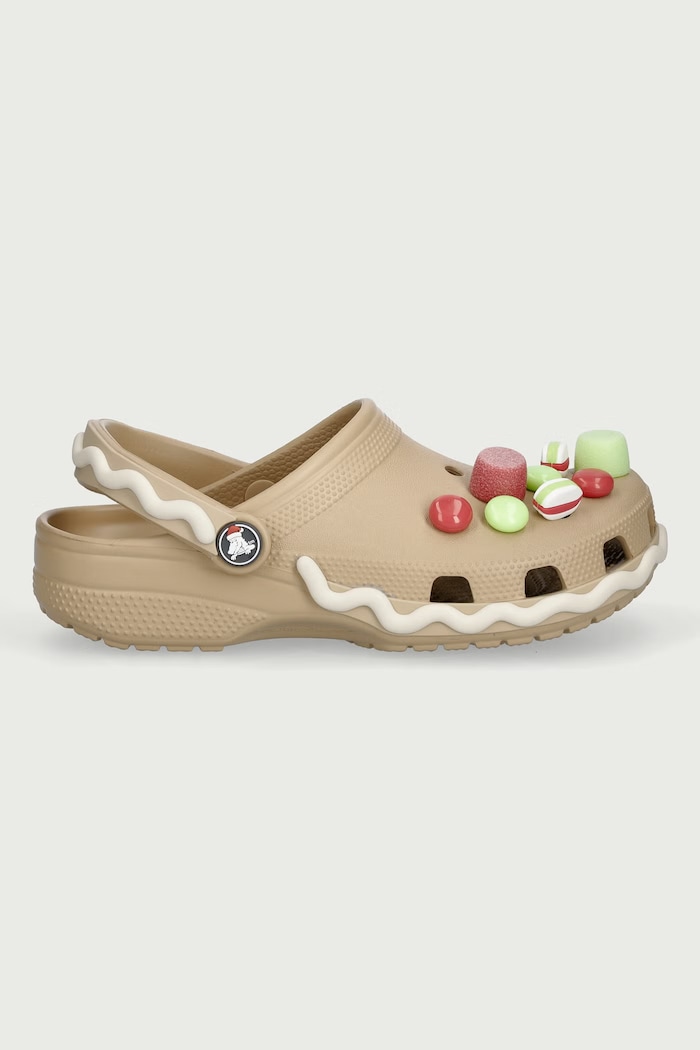 Crocs Klapki mules damskie Classic Ginger Bread 214018.205 beżowy AW26