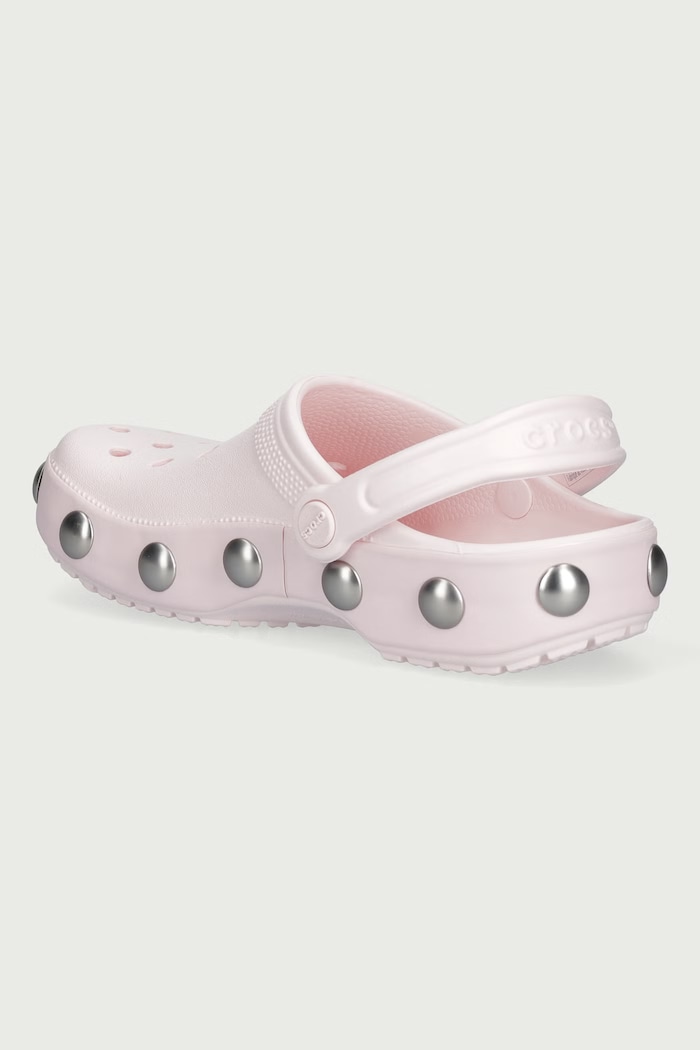 Obuwie Crocs Classic Big Studded Clog klapki damskie 214236.7DF różowy