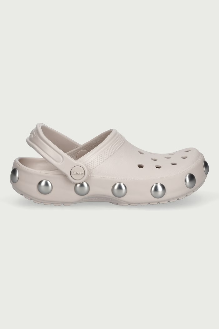 Crocs Classic Big Studded Clog klapki damskie 214236.2PL beżowy AW26