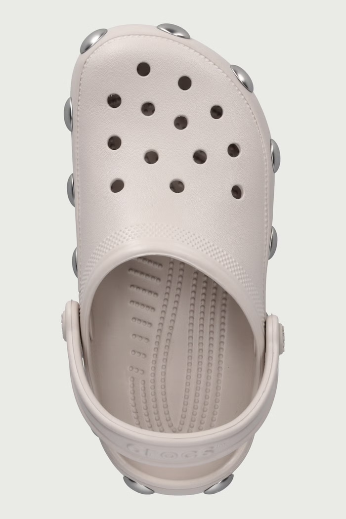 Classic Big Studded Clog klapki damskie Crocs 214236.2PL beżowy