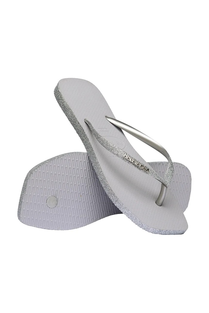 Japonki damskie SLIM SQUARE SPARKLE Havaianas 4150248.3498 szary