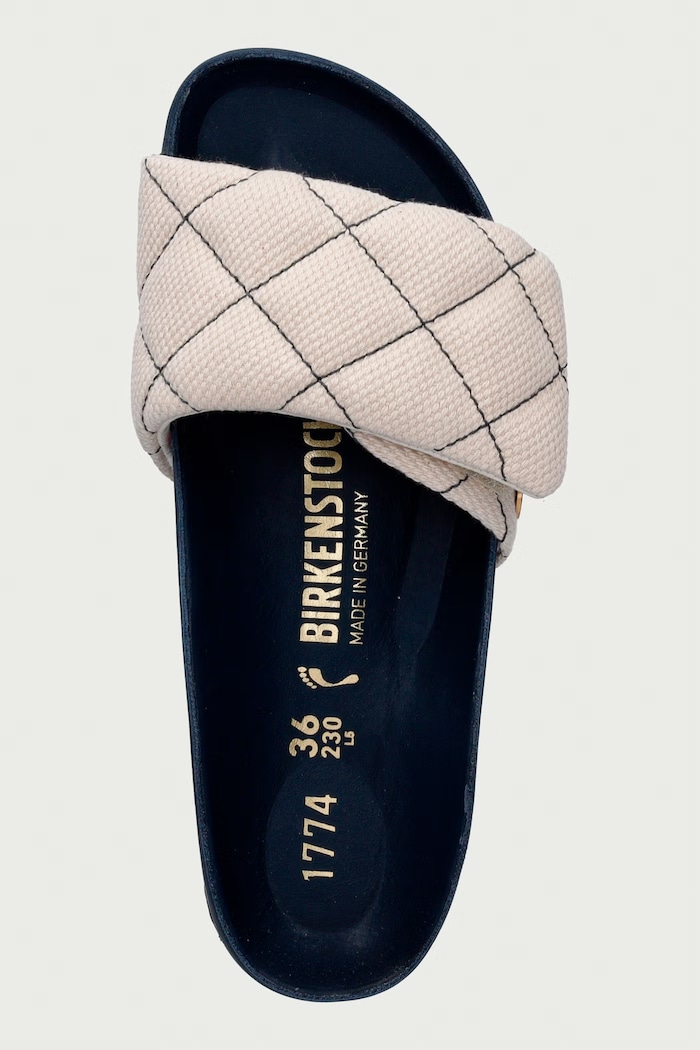 Sylt Canvas Midnight klapki damskie Birkenstock 1774 1032489 granatowy