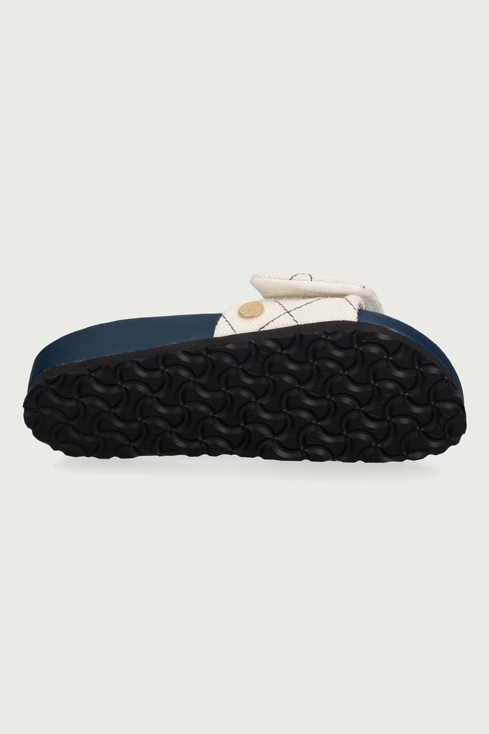 Sylt Canvas Midnight șlapi pentru femei Birkenstock 1774 bleumarin 1032489