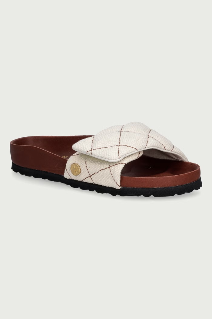 Birkenstock 1774 Sylt Canvas Cinnamon șlapi pentru femei maro 1032510