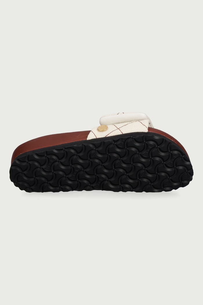 Sylt Canvas Cinnamon șlapi pentru femei Birkenstock 1774 maro 1032510