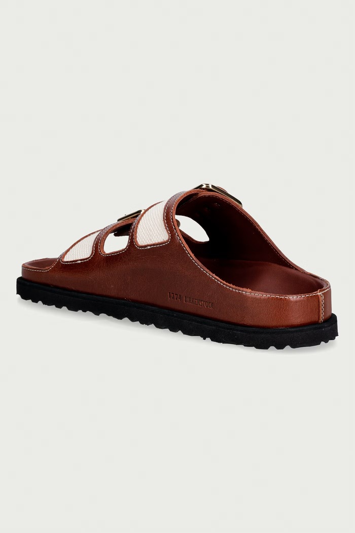 Obuwie Birkenstock 1774 Arizona LEA klapki damskie 1032512 brązowy