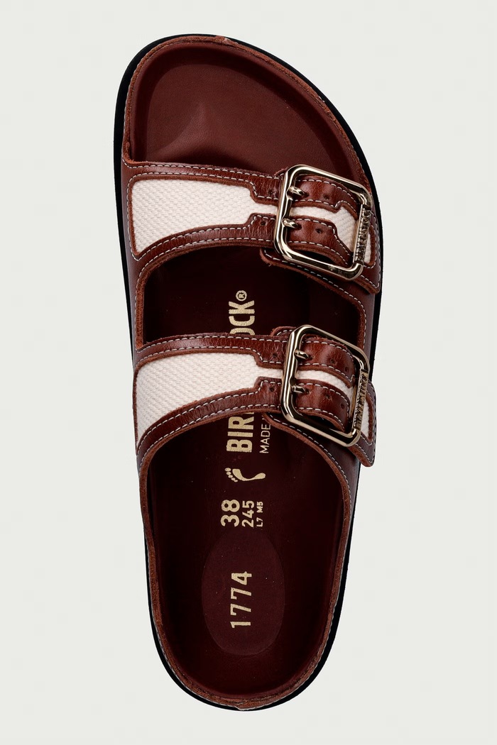 Arizona LEA klapki damskie Birkenstock 1774 1032512 brązowy