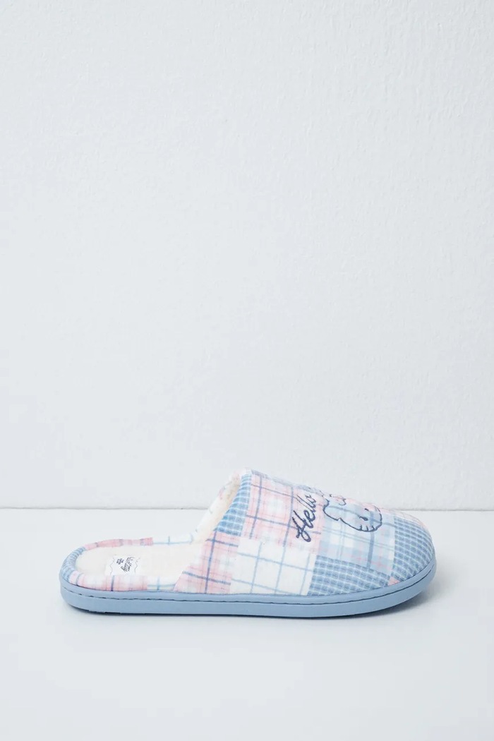 Μαλακές παντόφλες Γυναικεία MCC HK PATCH SLPRS women'secret 4994456 μπλε