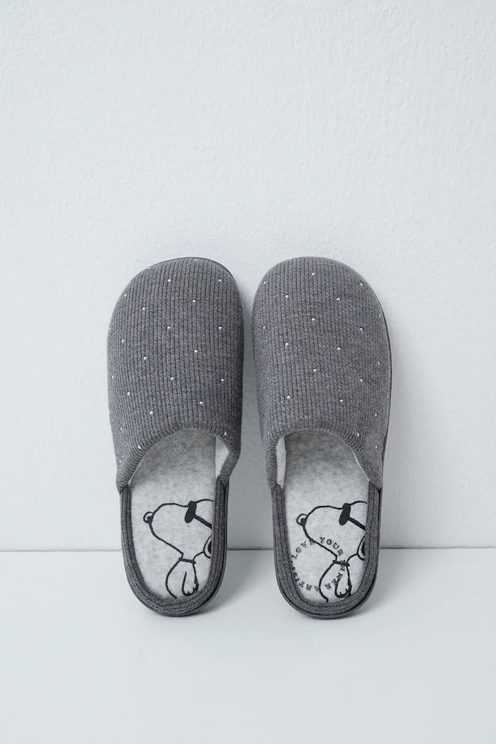 women'secret Papuče za žene MM PE TEXTURE SLPRS siva 4994421