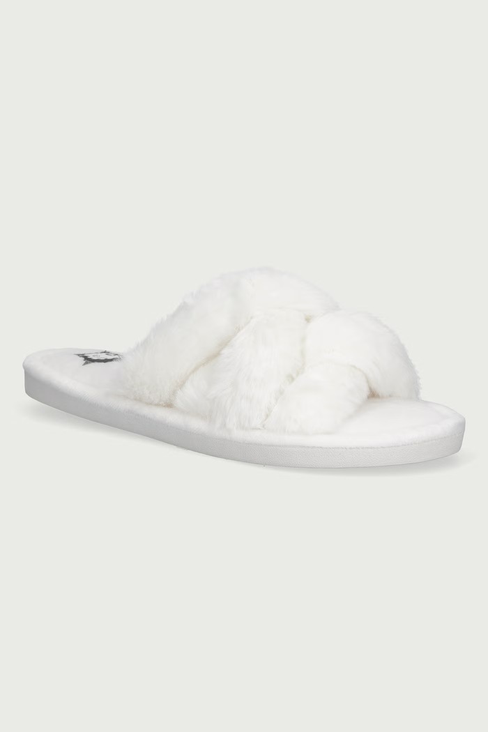 women'secret Miękkie kapcie damskie MM PE STRAPS SLPRS P beżowy 4994442