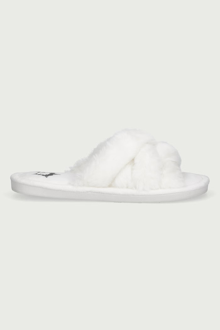 women'secret Miękkie kapcie damskie MM PE STRAPS SLPRS P 4994442 beżowy AW26