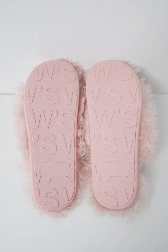 Παντόφλες Γυναικεία MMM FUR SLPRS PINK women'secret 4994440 ροζ