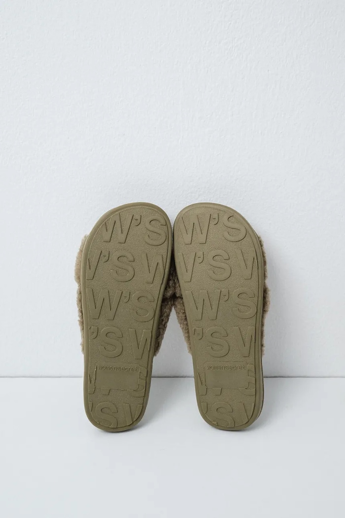 women'secret Παντόφλες Γυναικεία MMB KNOT SLPRS GREEN 4994425 πράσινο AW26