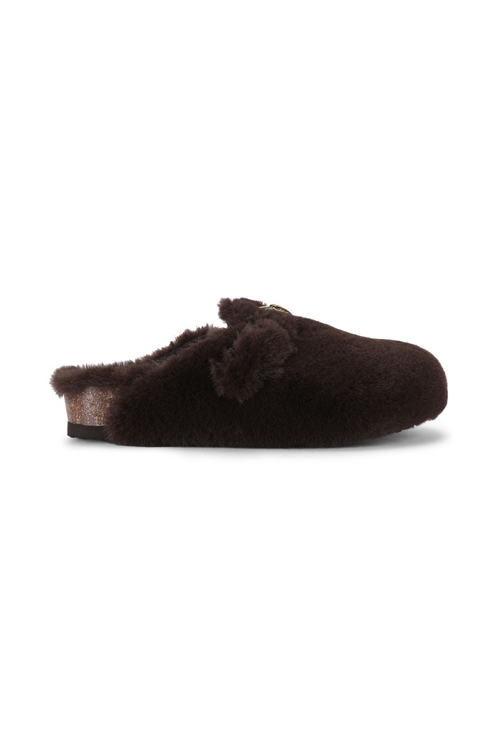 Kurt Geiger London Kapcie damskie Snug Eagle Mule brązowy 6193330999