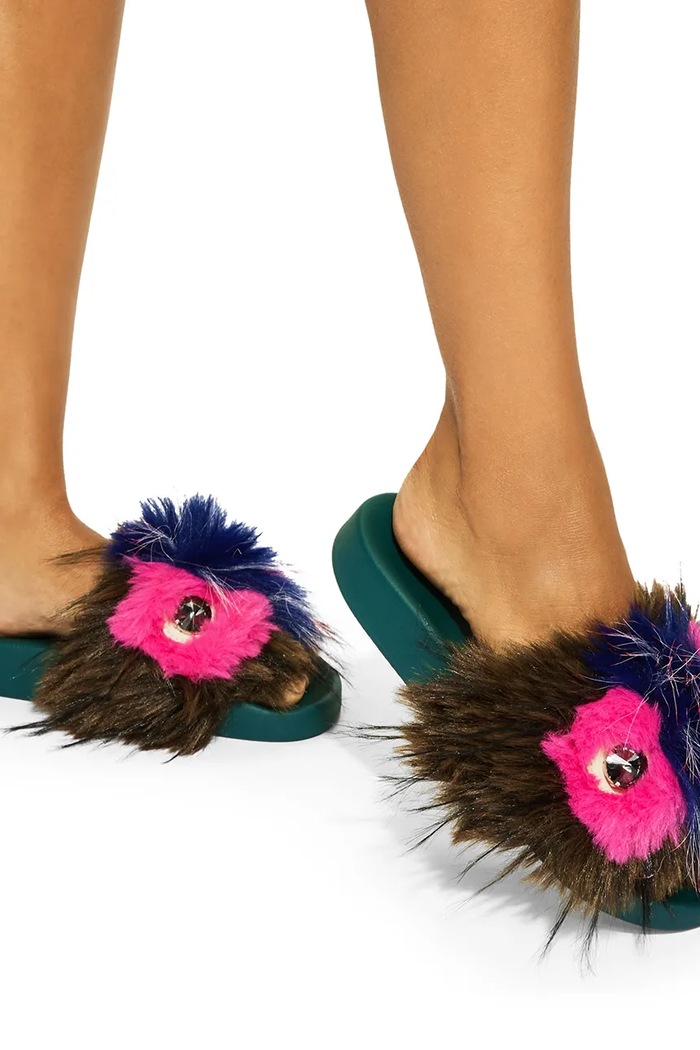 Klapki damskie Meena Mascot Kurt Geiger London multicolor 6142375069