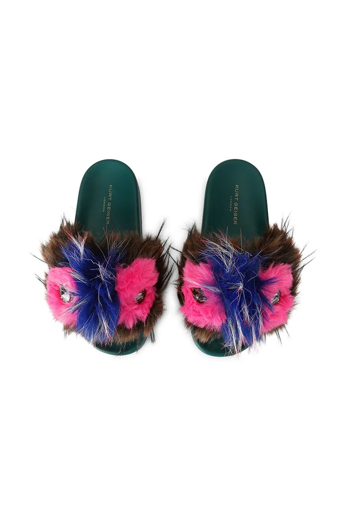Kurt Geiger London Klapki damskie Meena Mascot 6142375069 multicolor AW26